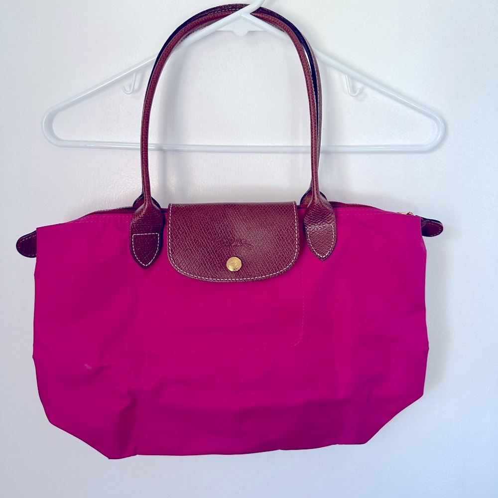 Longchamp Le Pliage Classic Nylon Bag in Berry
